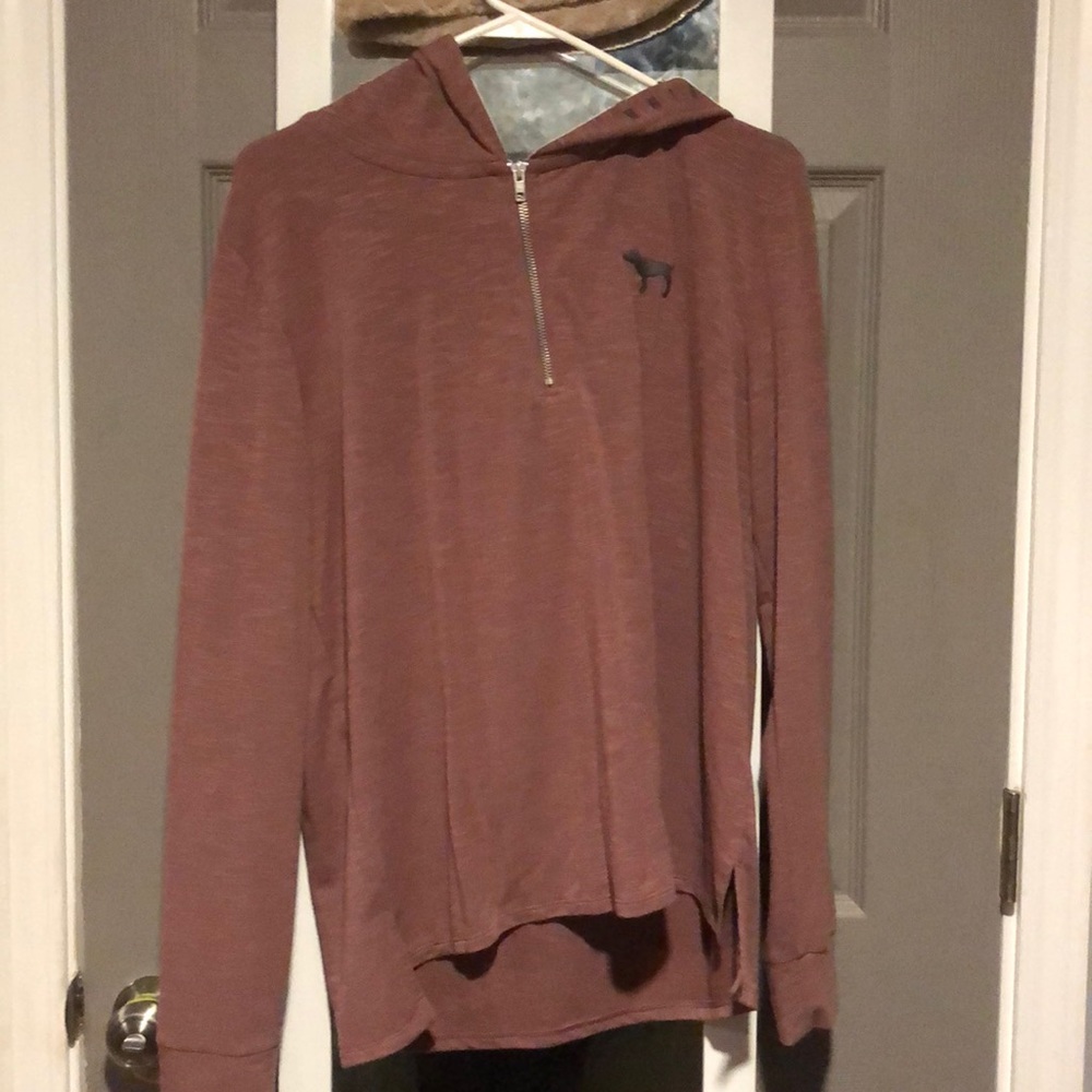 VS PINK 1/4 zip hoodie
